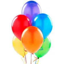 12" Balloons, Helium Quality - 72 Count