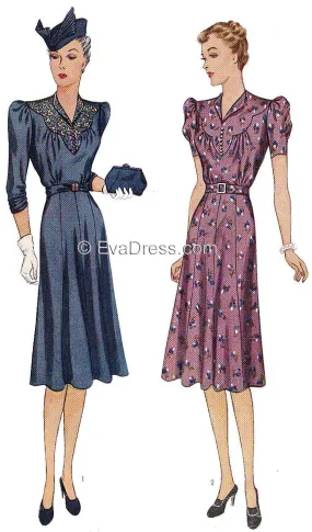 1939 Frocks D30-3288