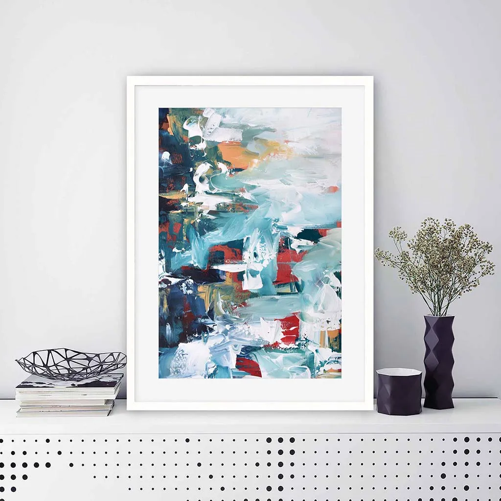 Abstract 210 Framed Art