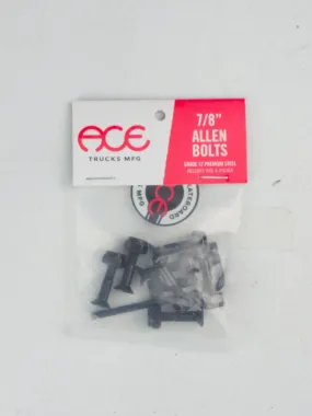 Ace - 7/8" Allen Skateboard Bolts - Pack Of 8