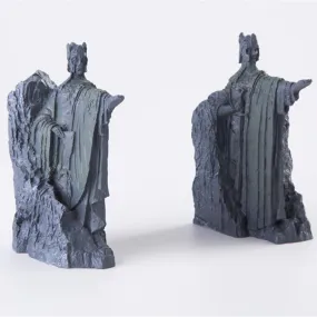 Ancient Sentinel Resin Bookends – Guardians of Knowledge