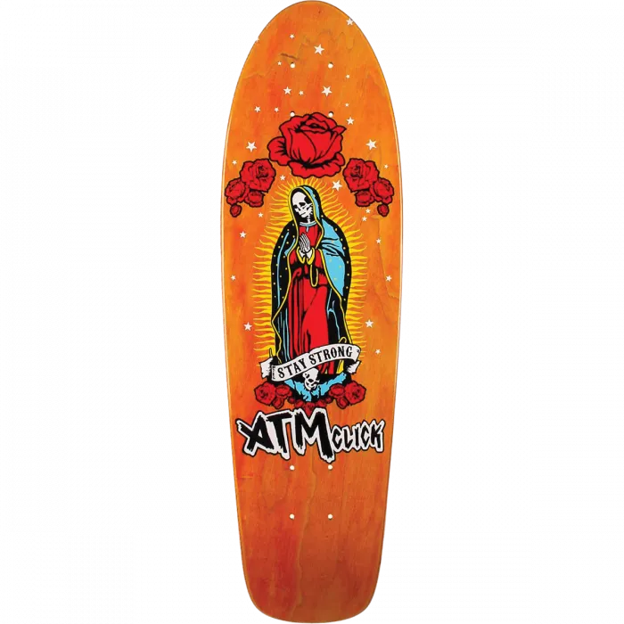 ATM Mary Cruiser Skateboard Deck -7.6x27 DECK ONLY