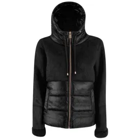 Black Nylon Women Jacket