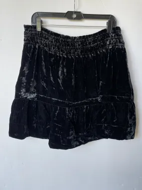 Black Skirt Mini & Short Anthropologie, Size L