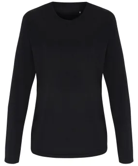 Black - Women's TriDri long sleeve performance t-shirt