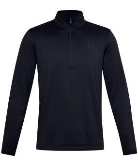 Black/Black - Armour fleece half zip