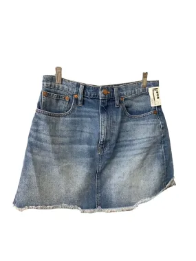 Blue Denim Skirt Mini & Short Madewell, Size 6