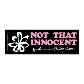 Britney Spears Not That Innocent Bumper Sticker