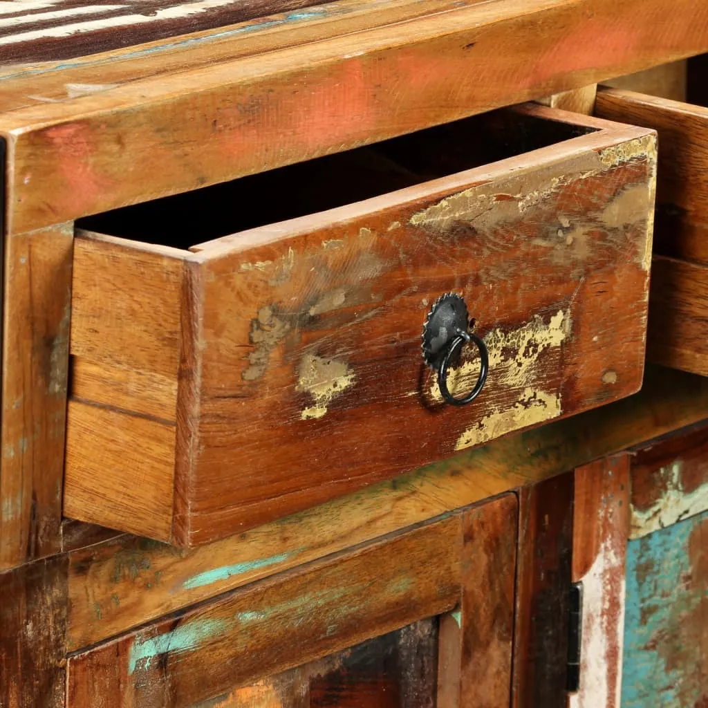 Buffet Table Sideboard Solid Reclaimed Wood 120x35x76 cm