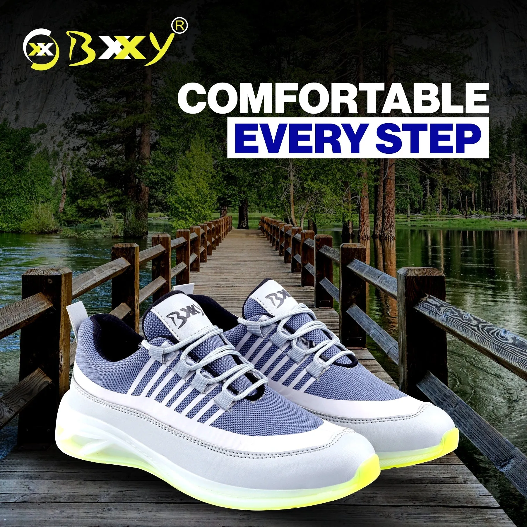 Bxxy's Men's Casual Running Sports Shoes