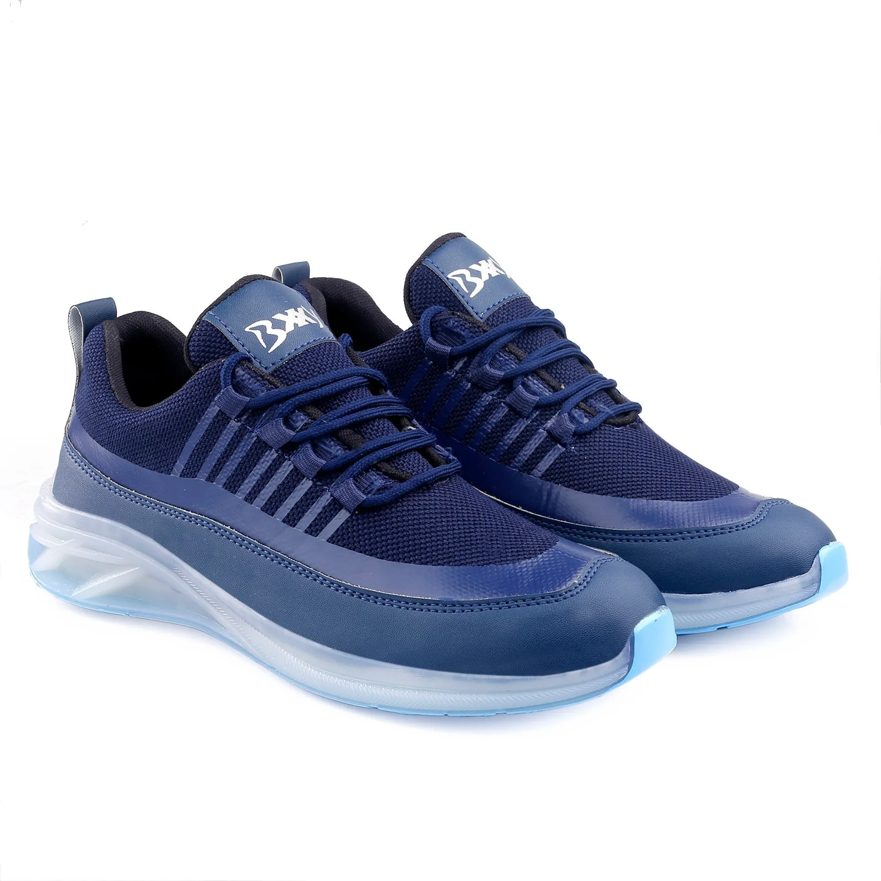 Bxxy's Trendiest Sports Walking Shoes For Men on Transparent Sole