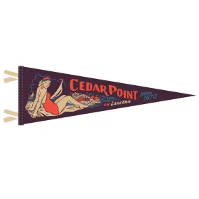 Cedar Point Bathing Beauty Pennant by Oxford Pennant