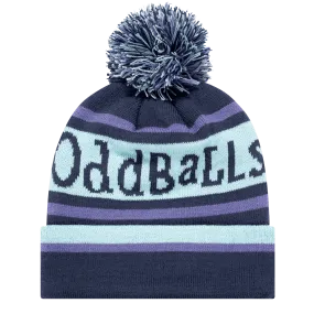 Charcoal | Mint | Purple - Bobble Hat