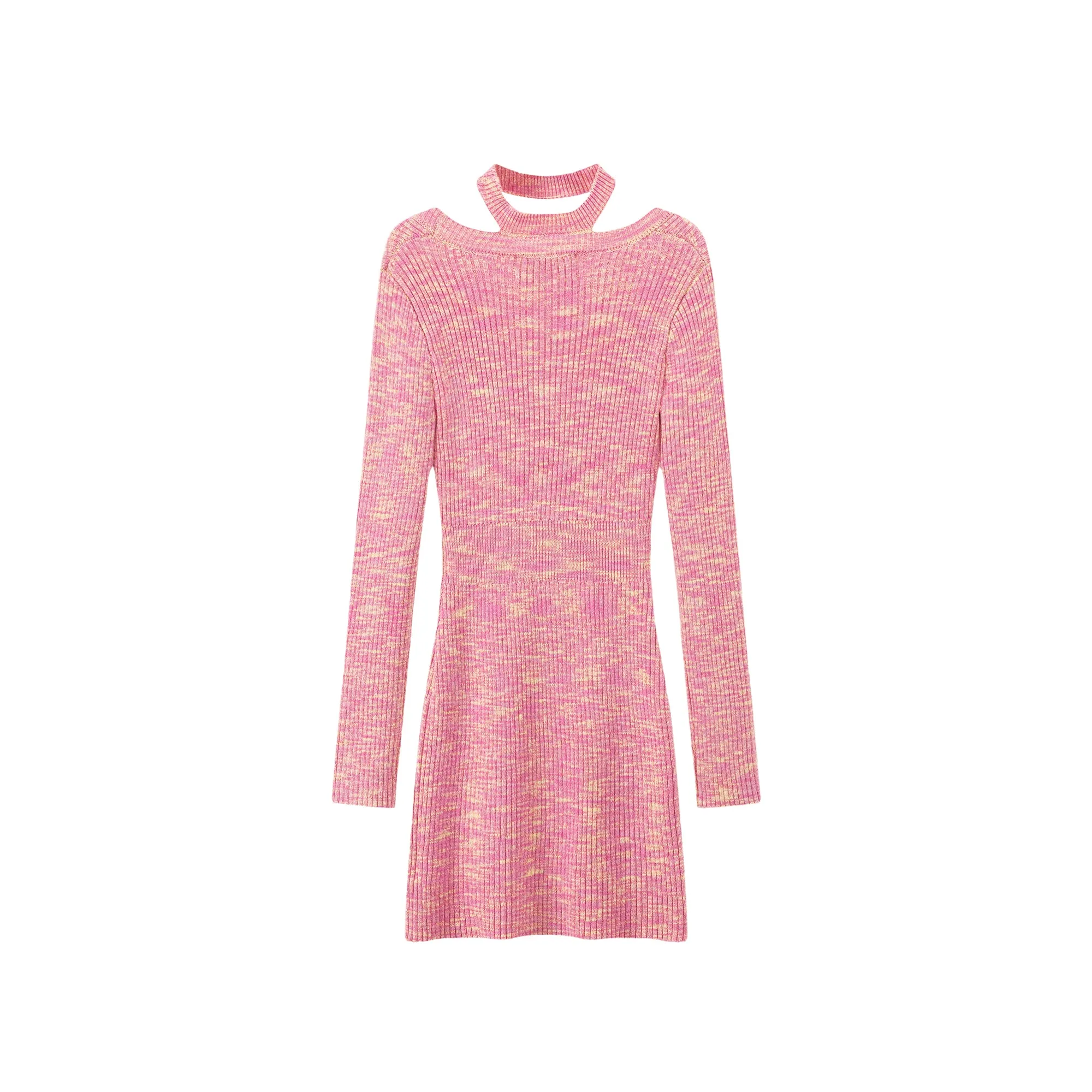 Chuu Baby Choker Knit Dress