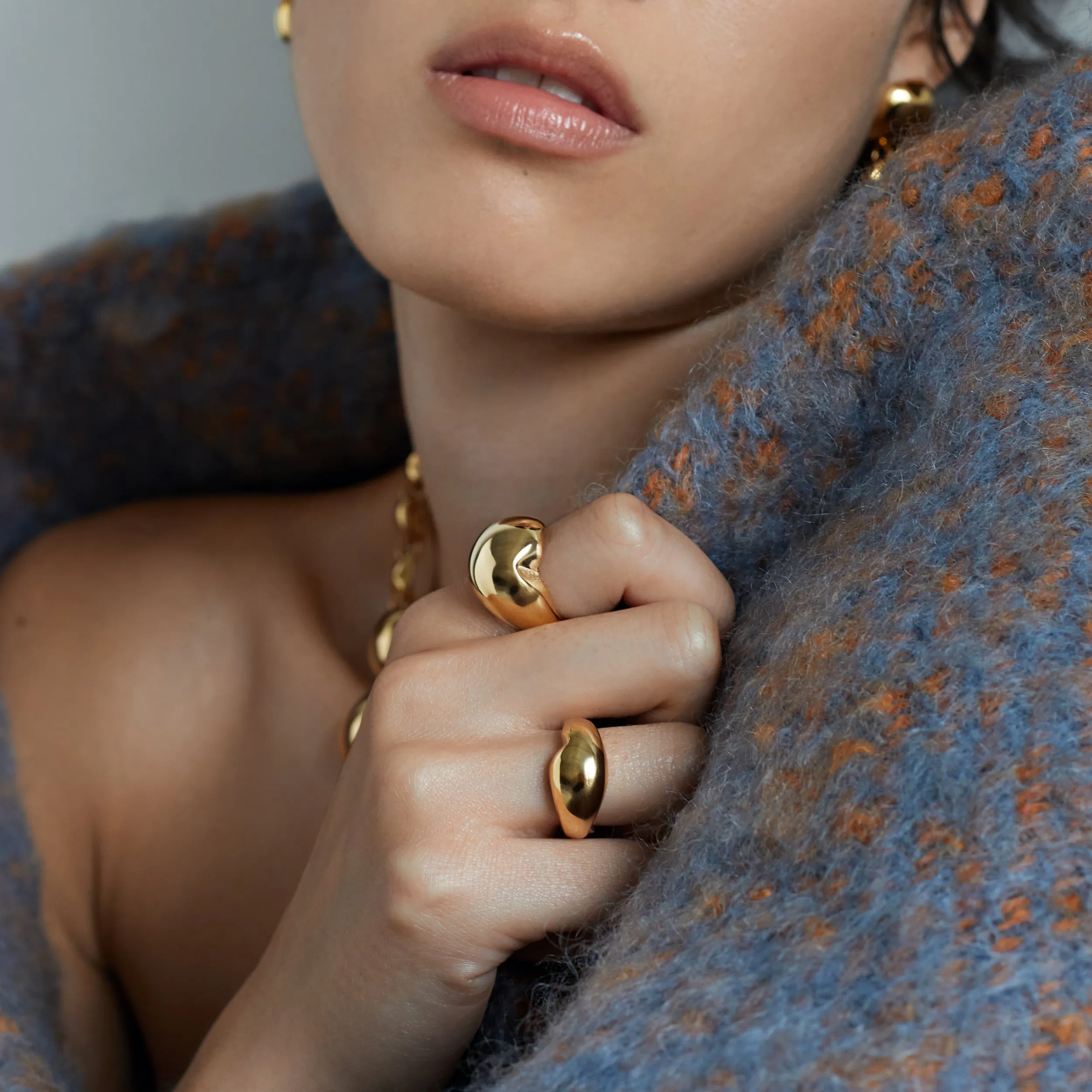 Colette Ring - Small - Gold