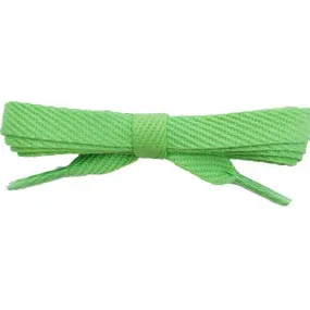 Cotton Flat 3/8 - Lime (2 Pair Pack) Shoelaces