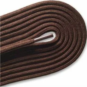 Fashion Casual/Athletic Round 3/16 Laces - Brown (2 Pair Pack) Shoelaces