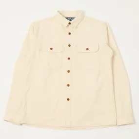 Freewheelers 'Uplander' L/S Work Shirt - Natural