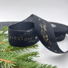 Give Joy Calligraphy Ribbon : Studio Carta