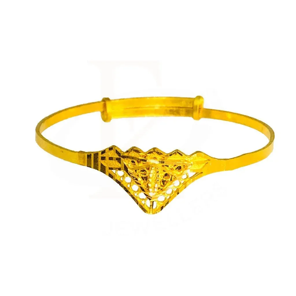 Gold Baby Bangle 22KT - FKJBNG1865