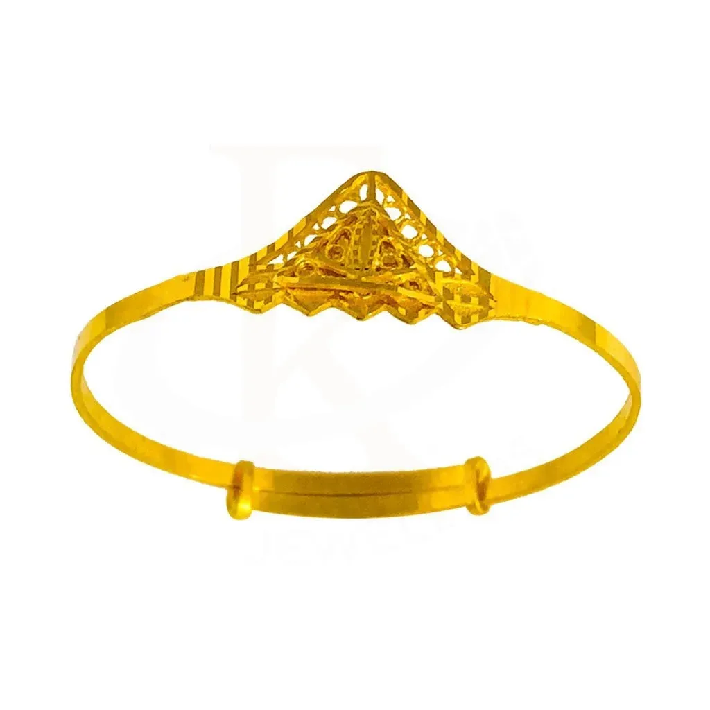 Gold Baby Bangle 22KT - FKJBNG1865