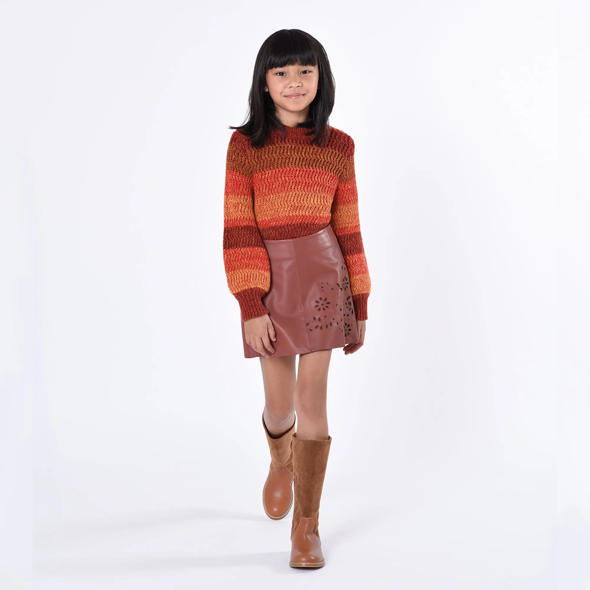 Gradient Knitted Sweater