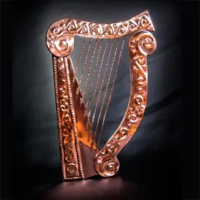 Handmade Copper Harp