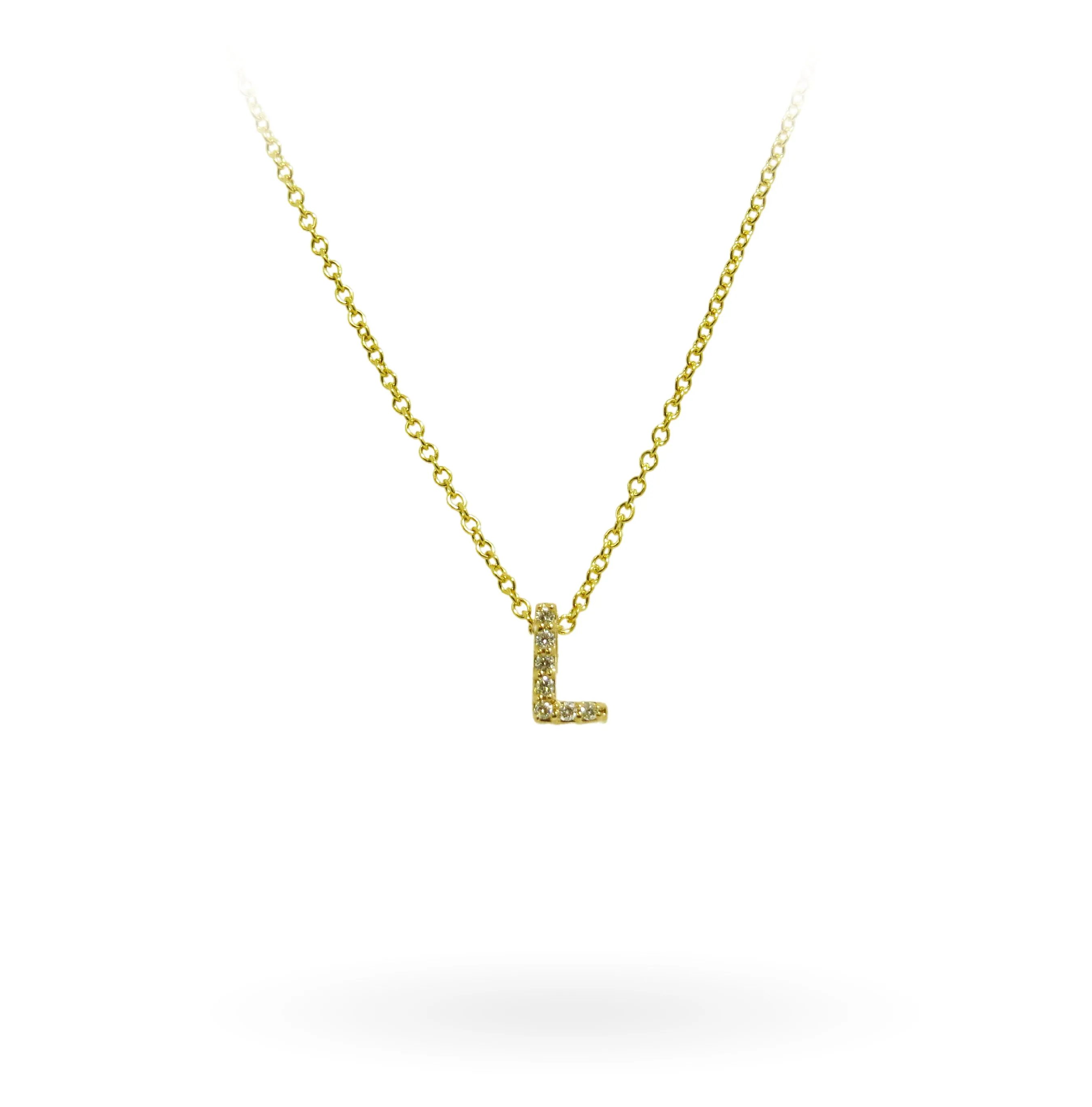 Initial "L" Necklace