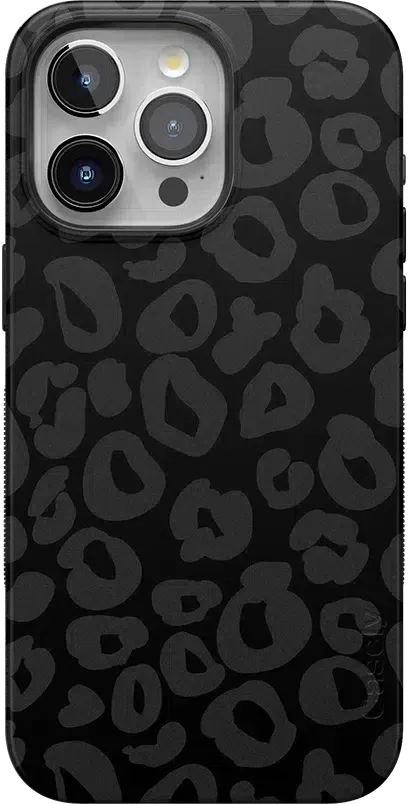 Into the Wild | Black Leopard Case