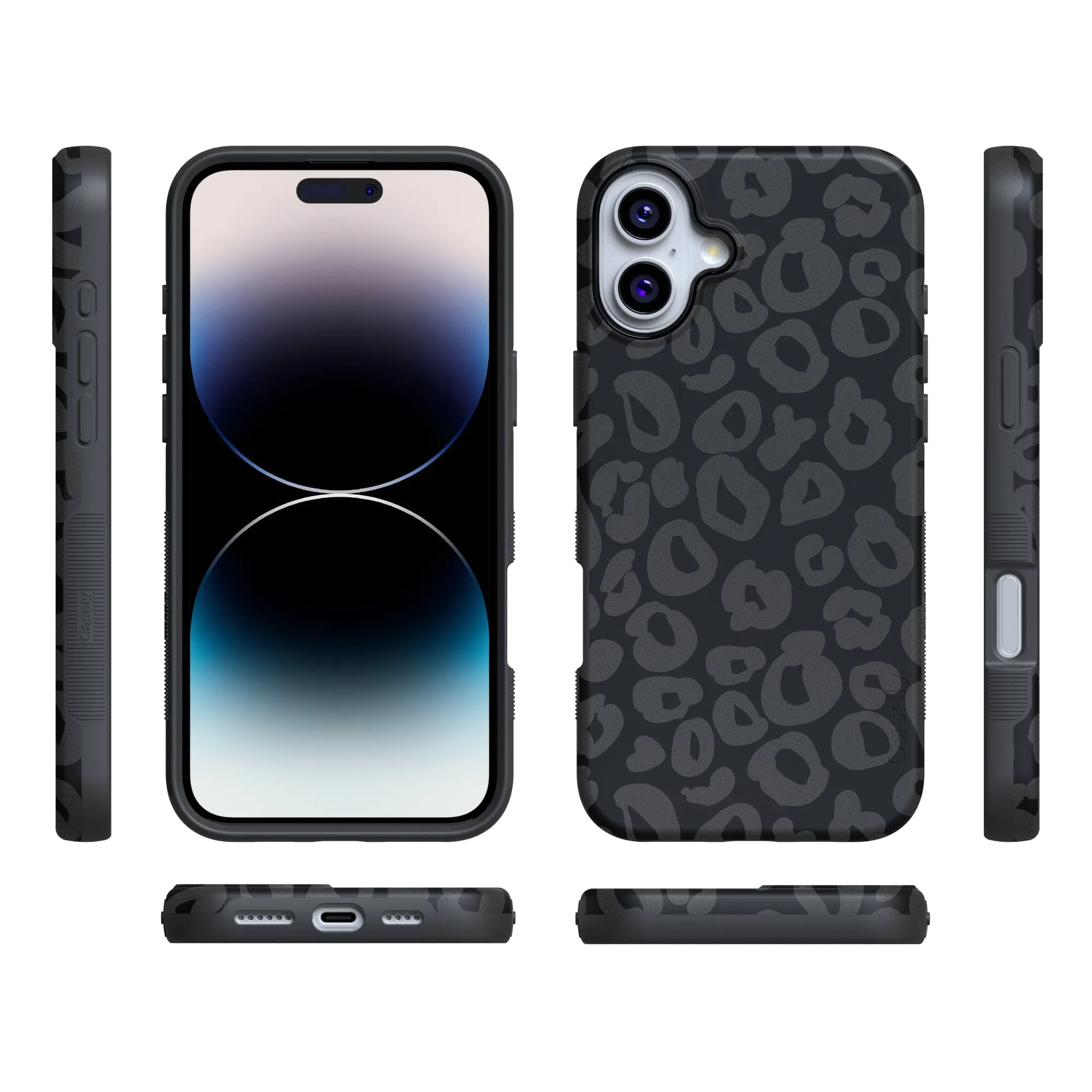 Into the Wild | Black Leopard Case