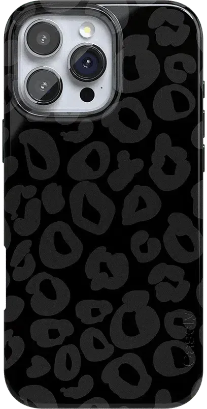 Into the Wild | Black Leopard Case