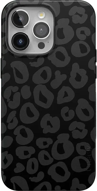 Into the Wild | Black Leopard Case