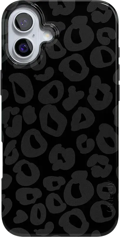 Into the Wild | Black Leopard Case