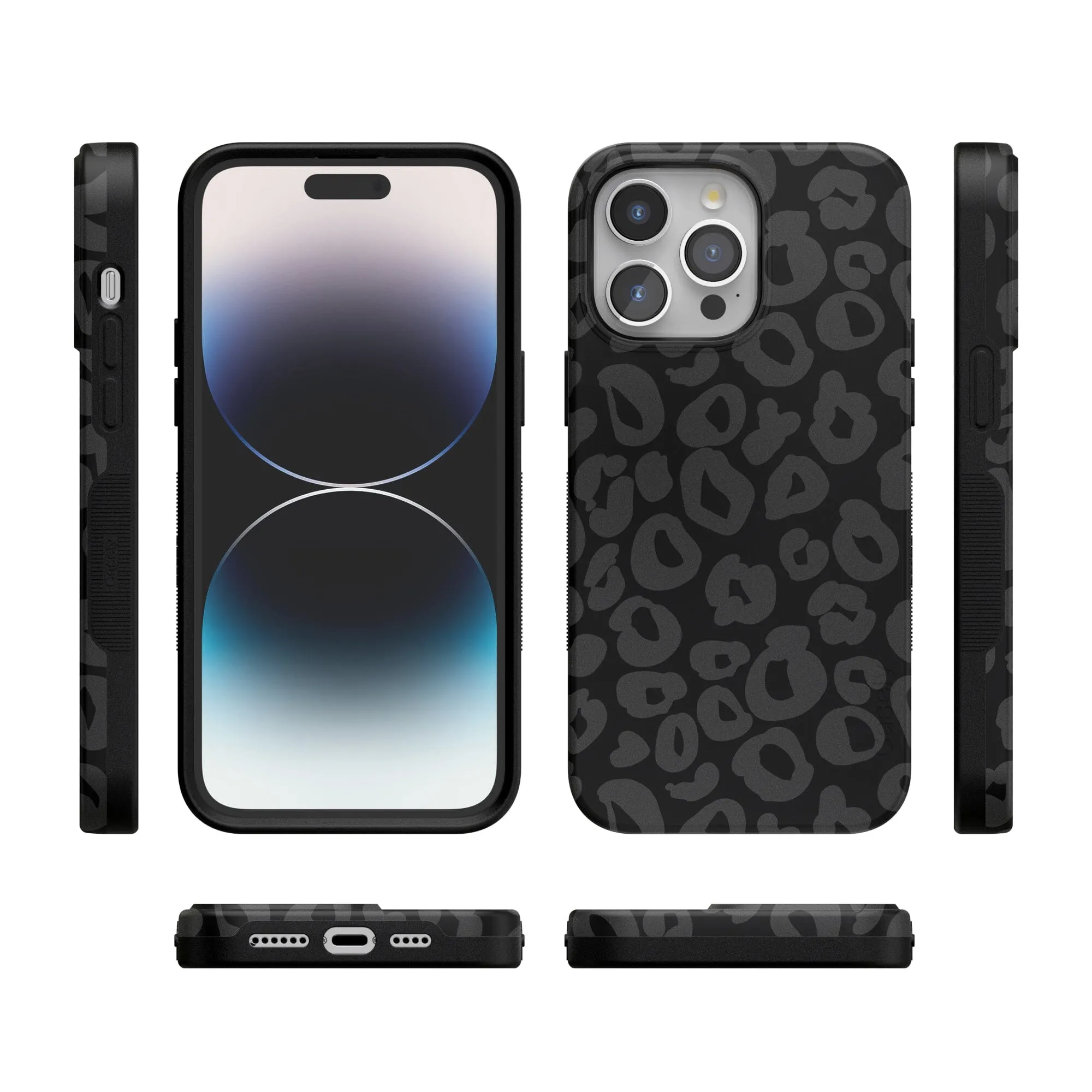 Into the Wild | Black Leopard Case