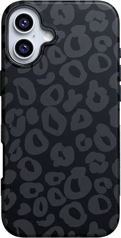 Into the Wild | Black Leopard Case