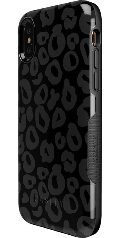 Into the Wild | Black Leopard Case