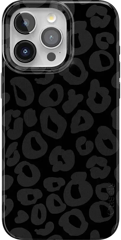 Into the Wild | Black Leopard Case