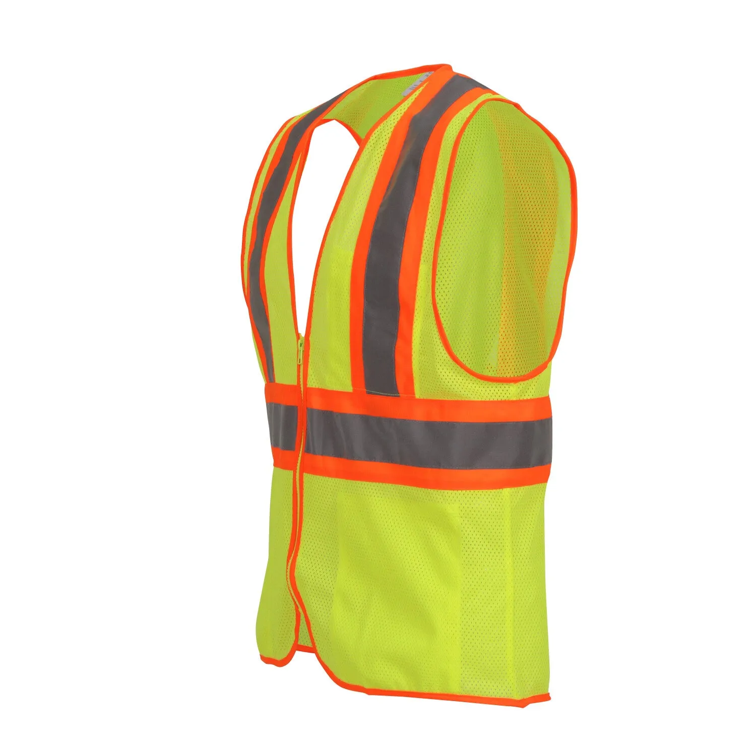 Job Sight Class 2 Two-Tone Mesh Vest