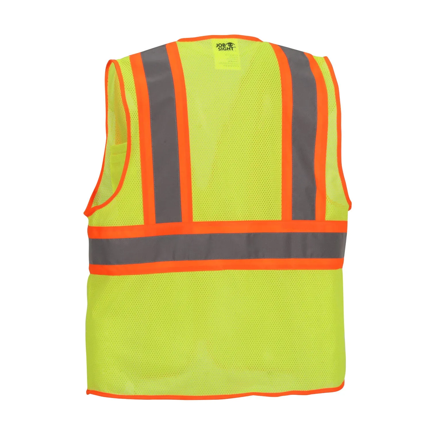 Job Sight Class 2 Two-Tone Mesh Vest