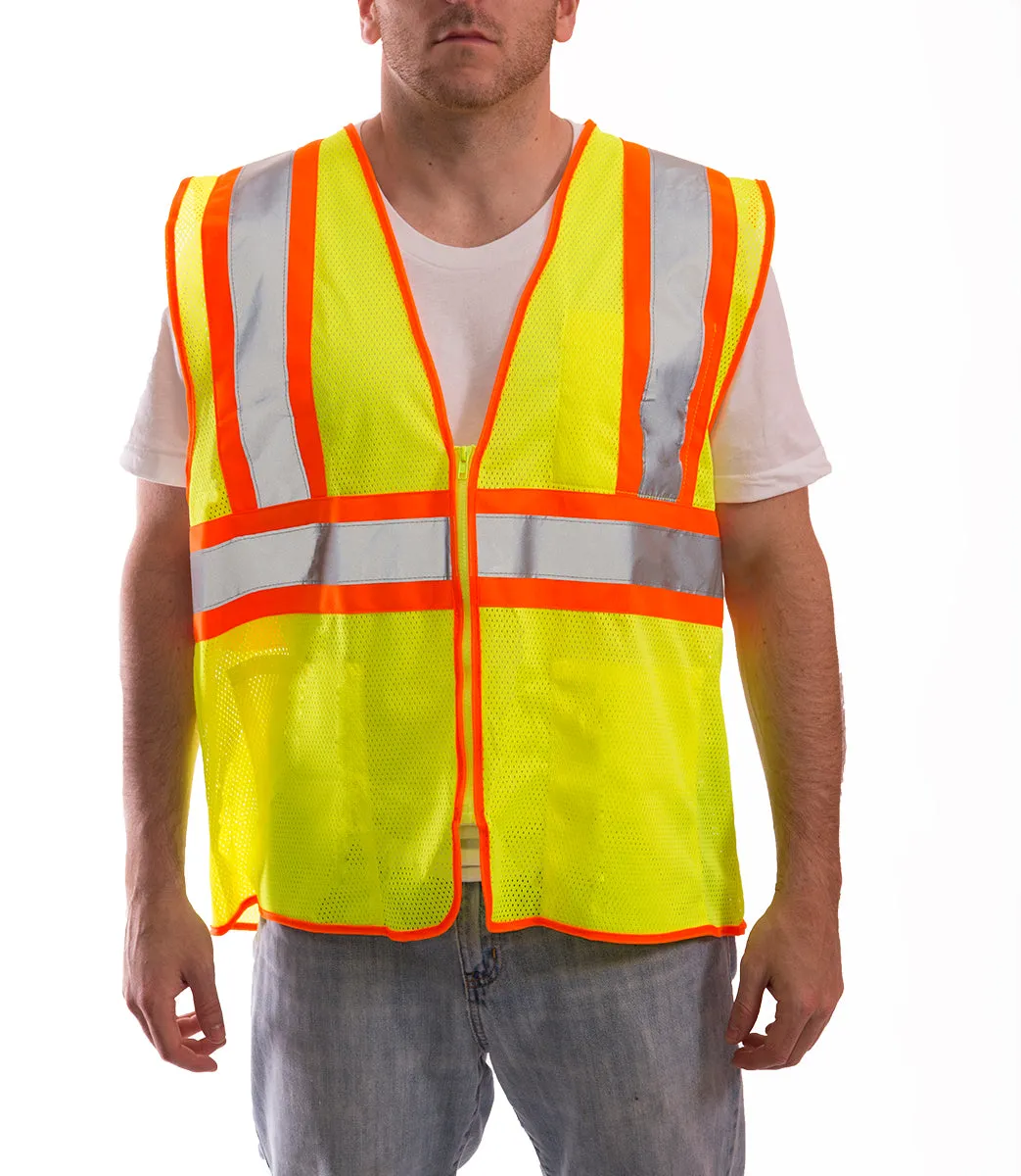 Job Sight Class 2 Two-Tone Mesh Vest