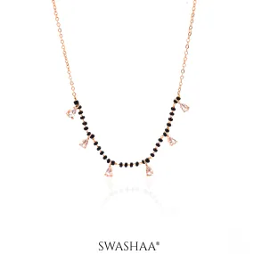 Kunika Rosegold Plated Mangalsutra