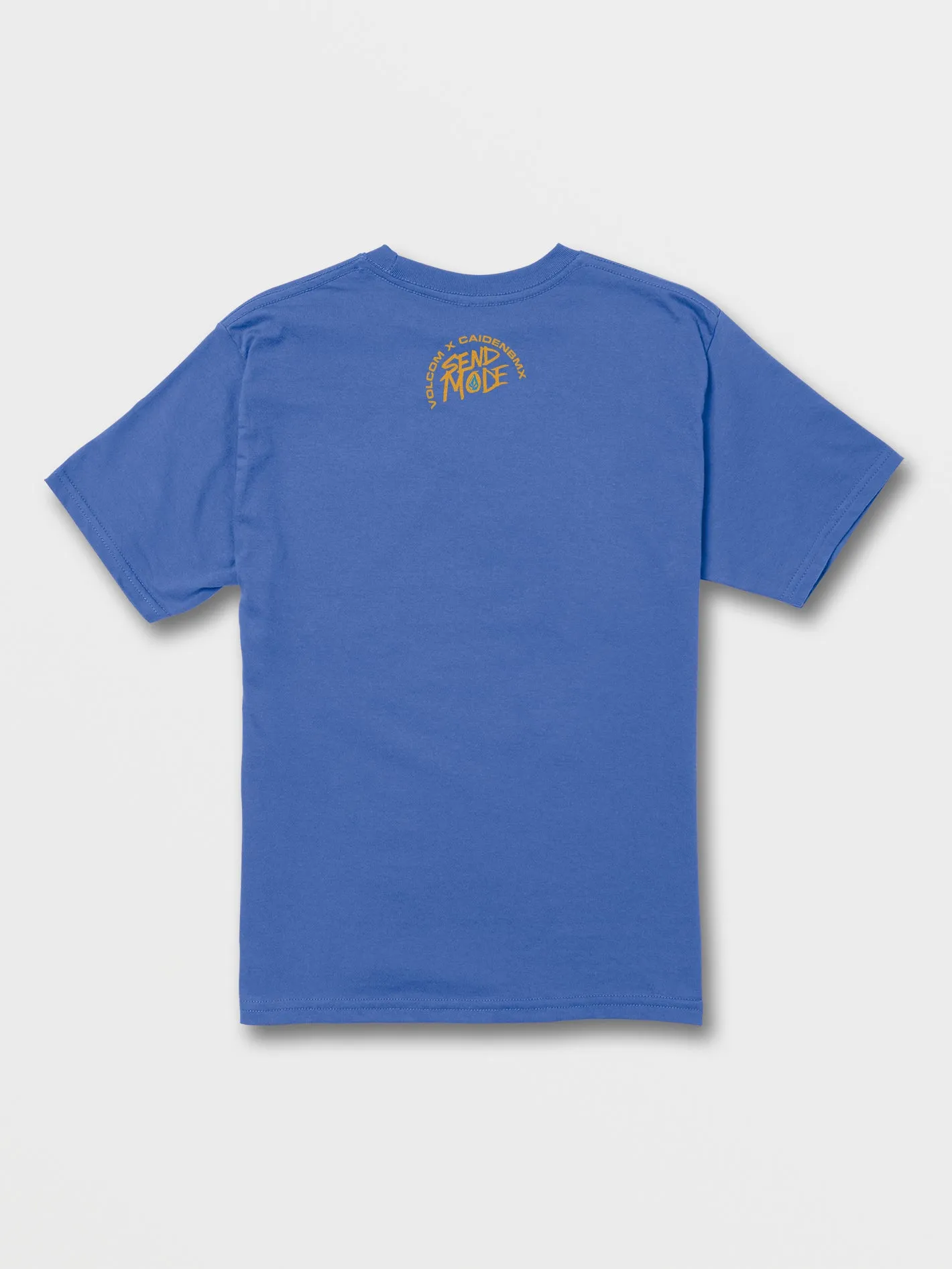 Little Boys Skele Flip Short Sleeve Tee - Marina Blue