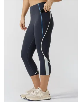 Lorna Jane In Alignment Pocket 7/8 Leggings - Platinum