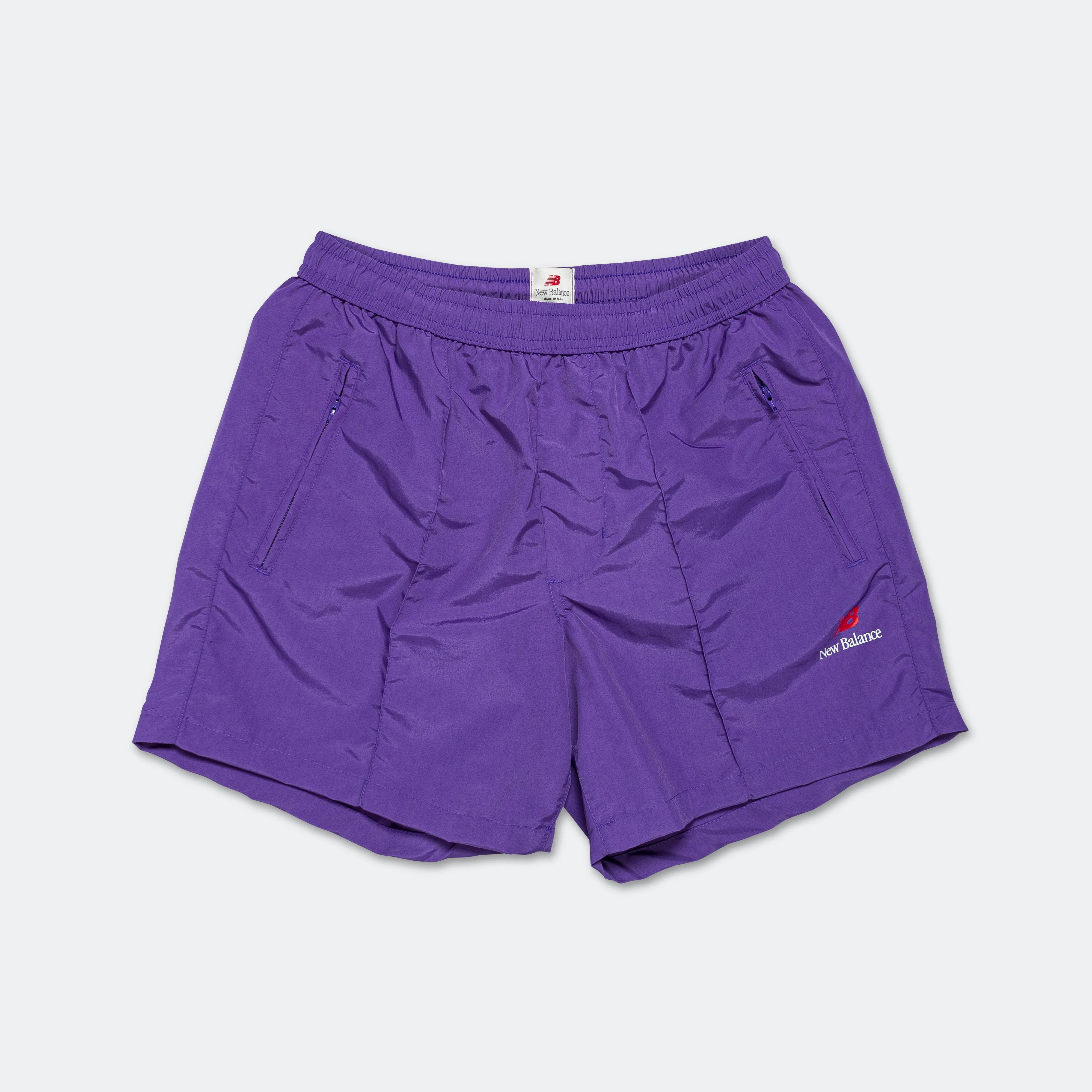 MADE in USA Pintuck Short - Prism Purple