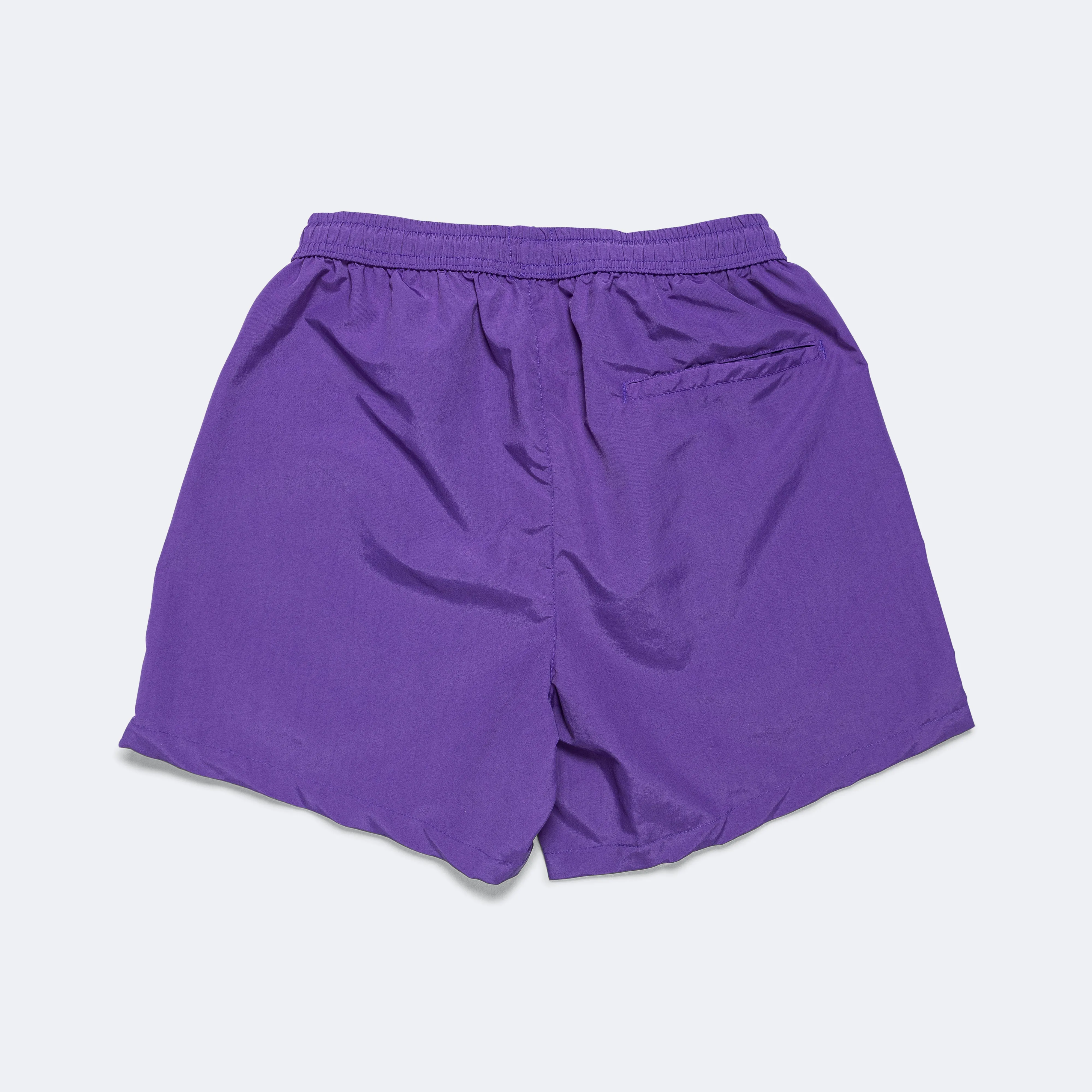 MADE in USA Pintuck Short - Prism Purple