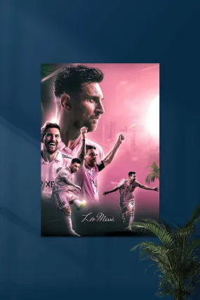 Messi Inter Miami #03 | US Open Cup final | Messi #03 | FootBall Poster