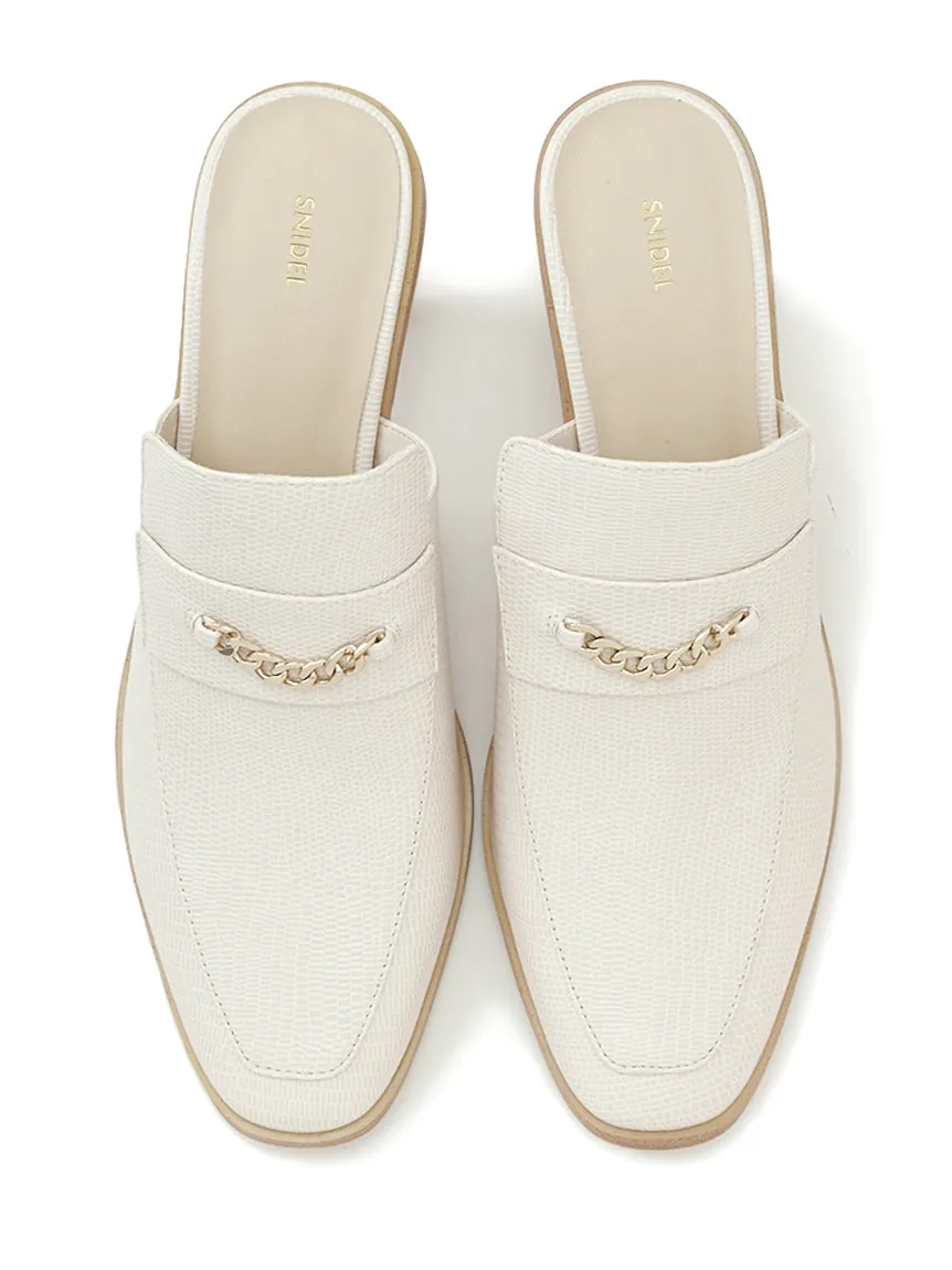 Open Back Heel Loafer