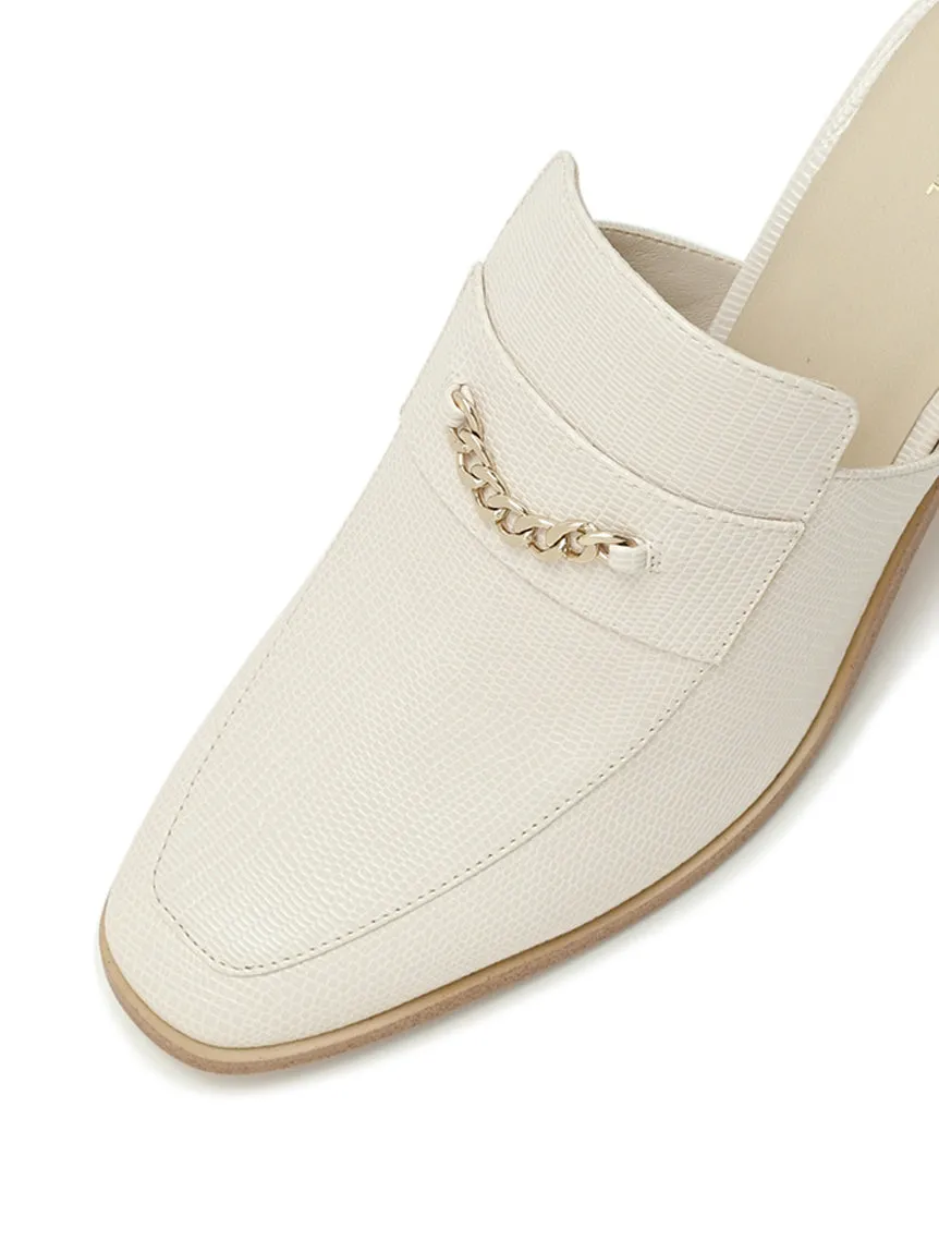 Open Back Heel Loafer