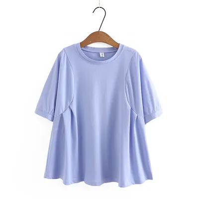 Plus Size Babydoll T Shirt Blouse