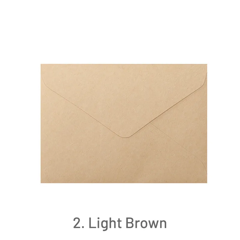 Retro Solid Color Triangle Envelope